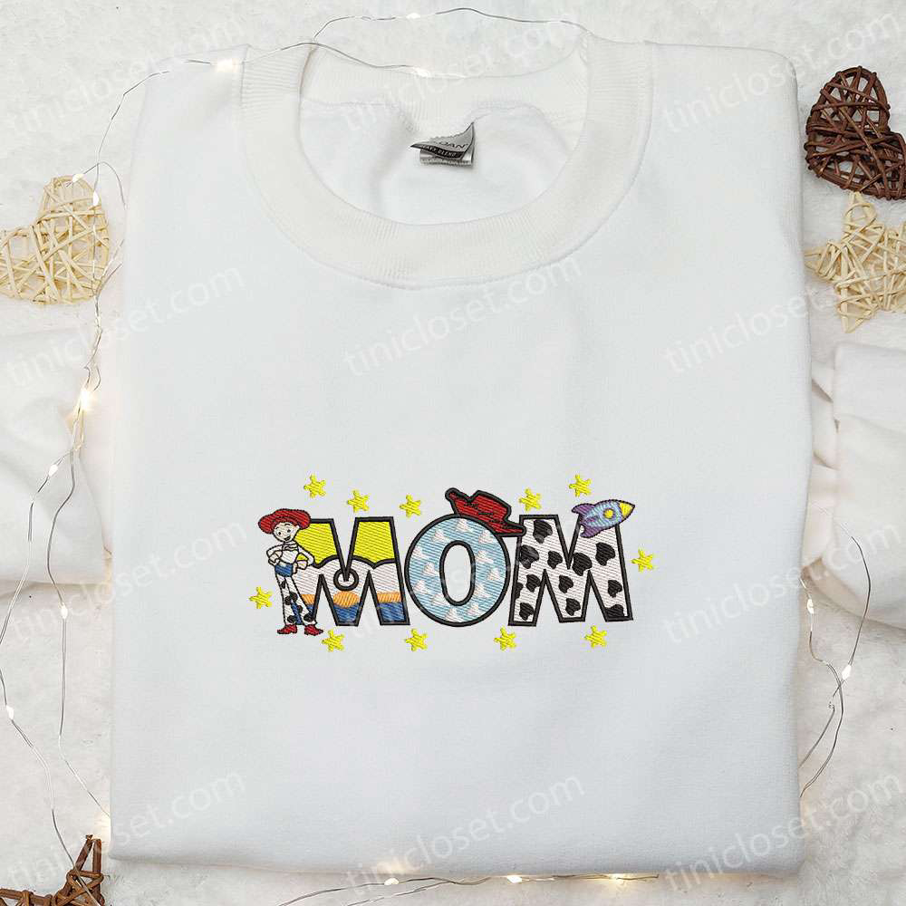 Disney Toy Story Embroidered Hoodie & Jessie Mom Shirt: Perfect Mother s Day Gift Idea