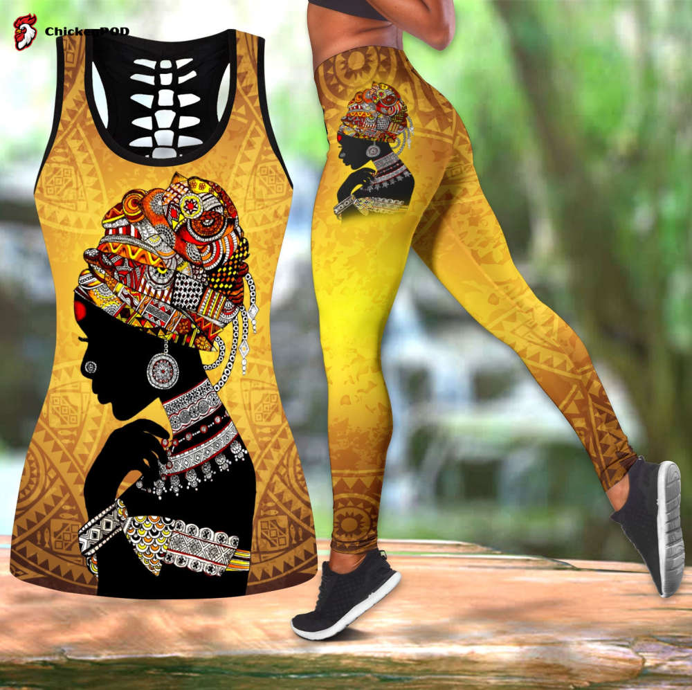 Juneteenth  African American Combo Legging + Tank Top