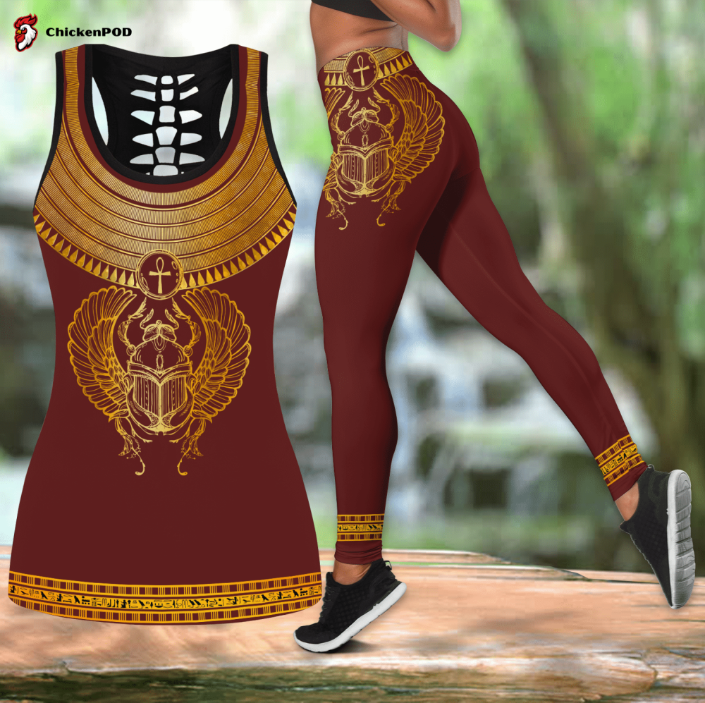 Khepri rising ancient Egyptian Combo Legging Tank