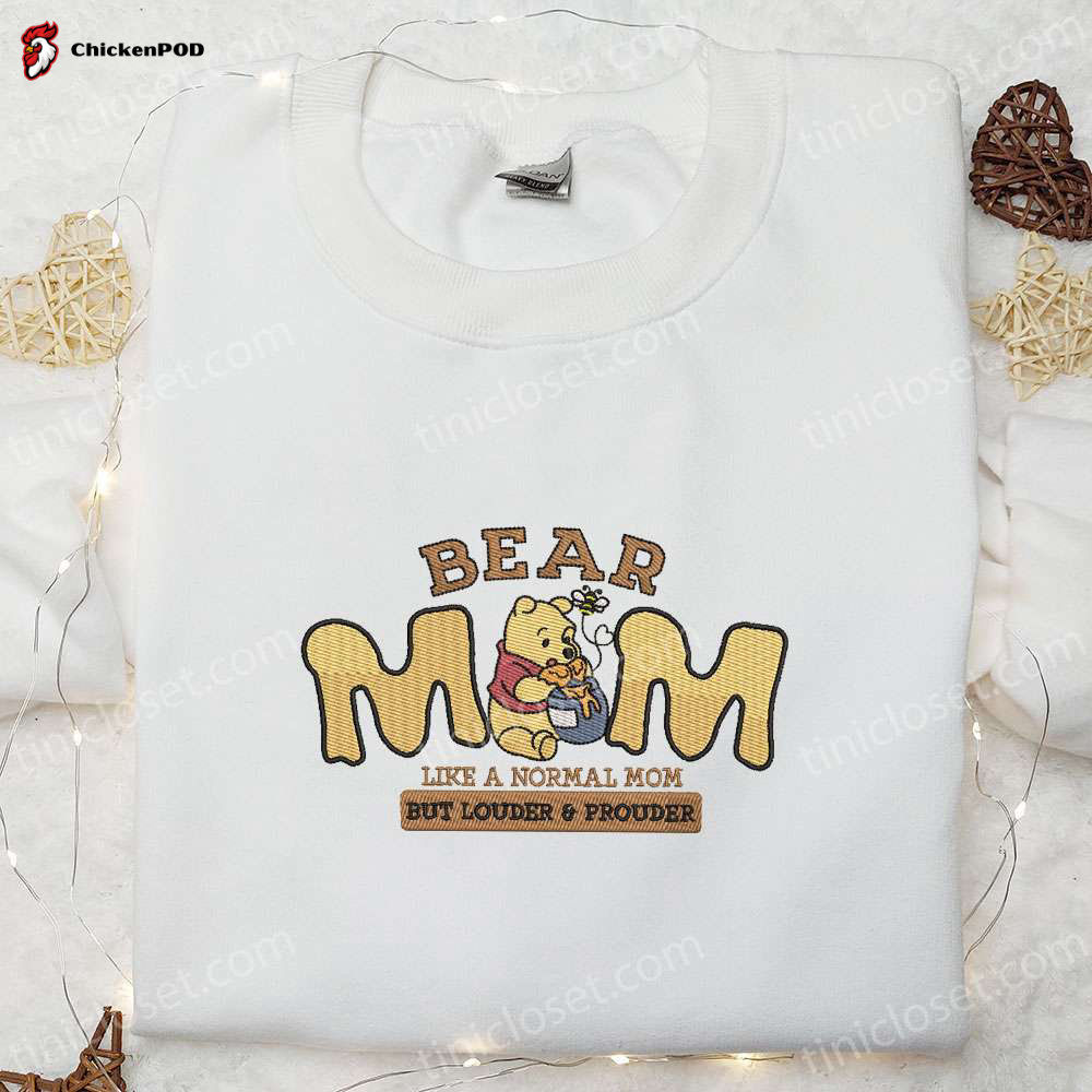 Baseball Mama Embroidered Shirt & Sports Hoodie: Perfect Mother’s Day Gift Idea