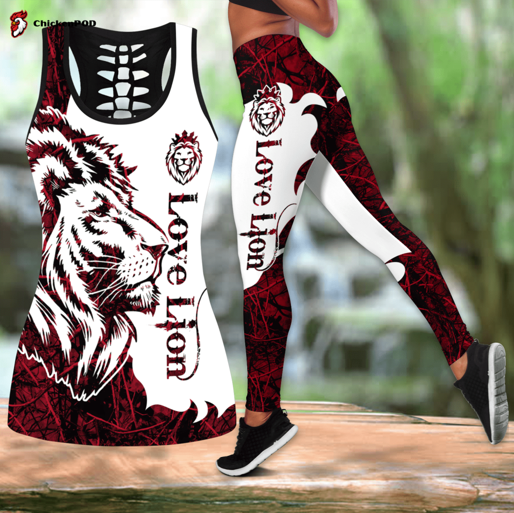 Music and Hummingbird tanktop & legging outfit For Women Sport Gifts