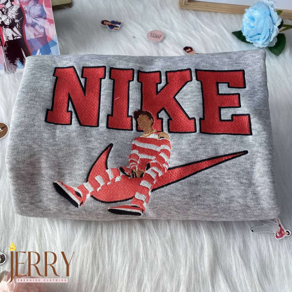 Minnie Mouse Disney Halloween Nike Sweatshirt: Spooky Embroidered Comfort