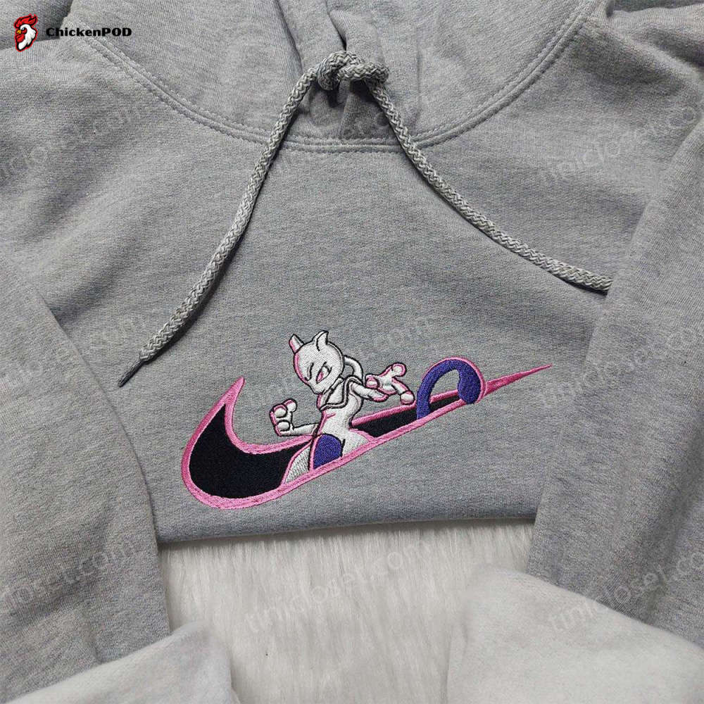 Squirtle Nike Embroidered Sweatshirt & Pokemon Shirt: Perfect Gifts for Anime Fans