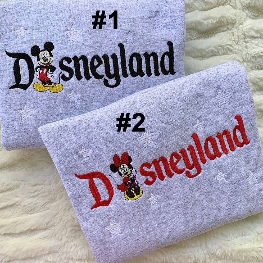 Disney Nike Embroidered Sweatshirts: Jack and Sally Couple – Perfect for Disney Lovers!