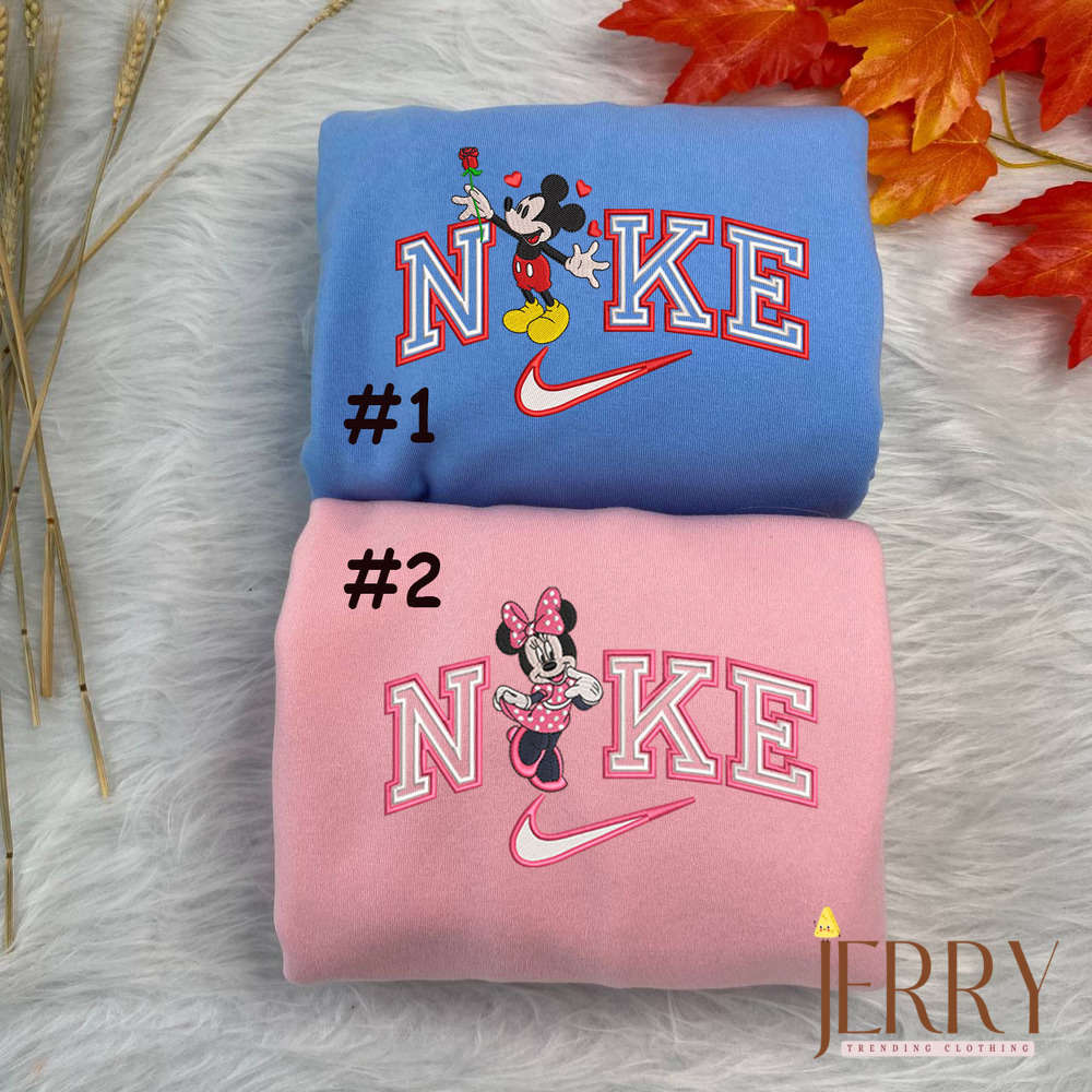 Disney Cheshire Cat Alice in Wonderland Nike Sweatshirt – Embroidered Wonderland Magic!