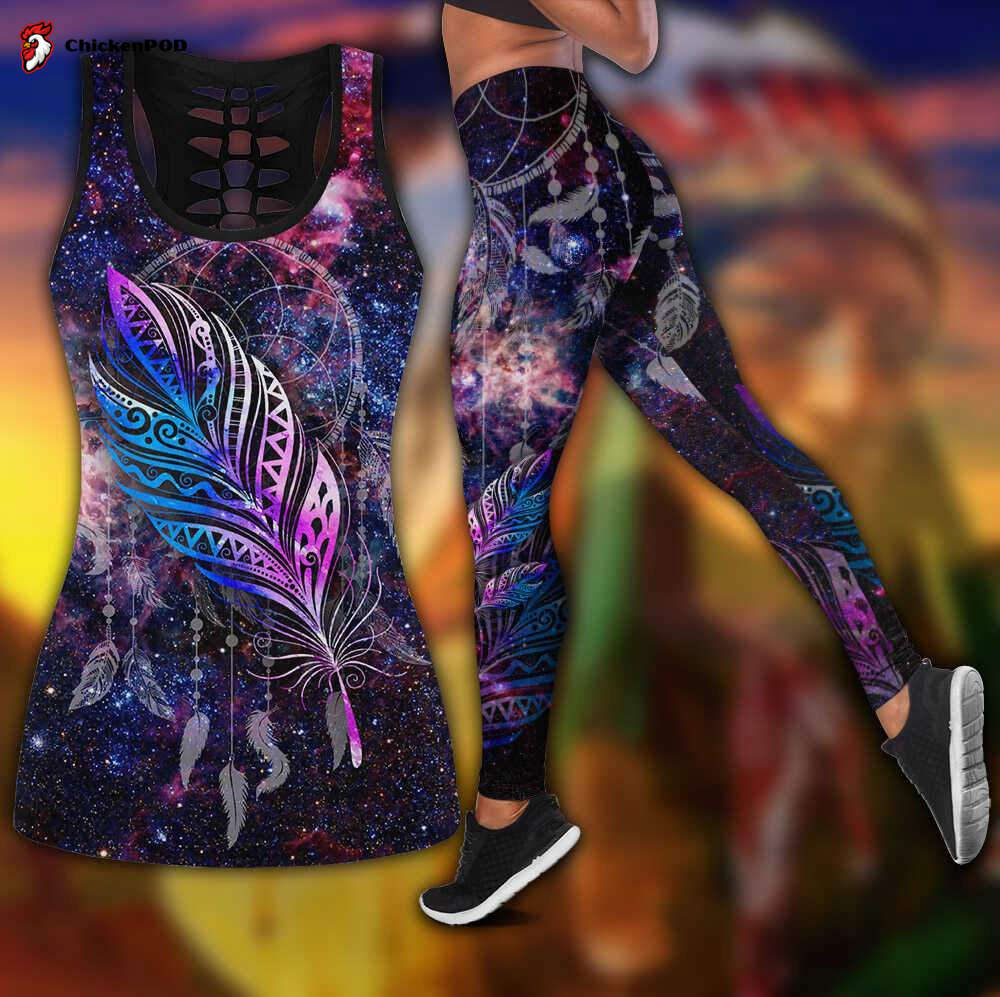 Native American Feather Combo Tank + Legging AM290604