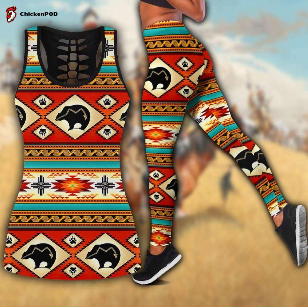 Canada Day Haida Combo Legging Tank Top