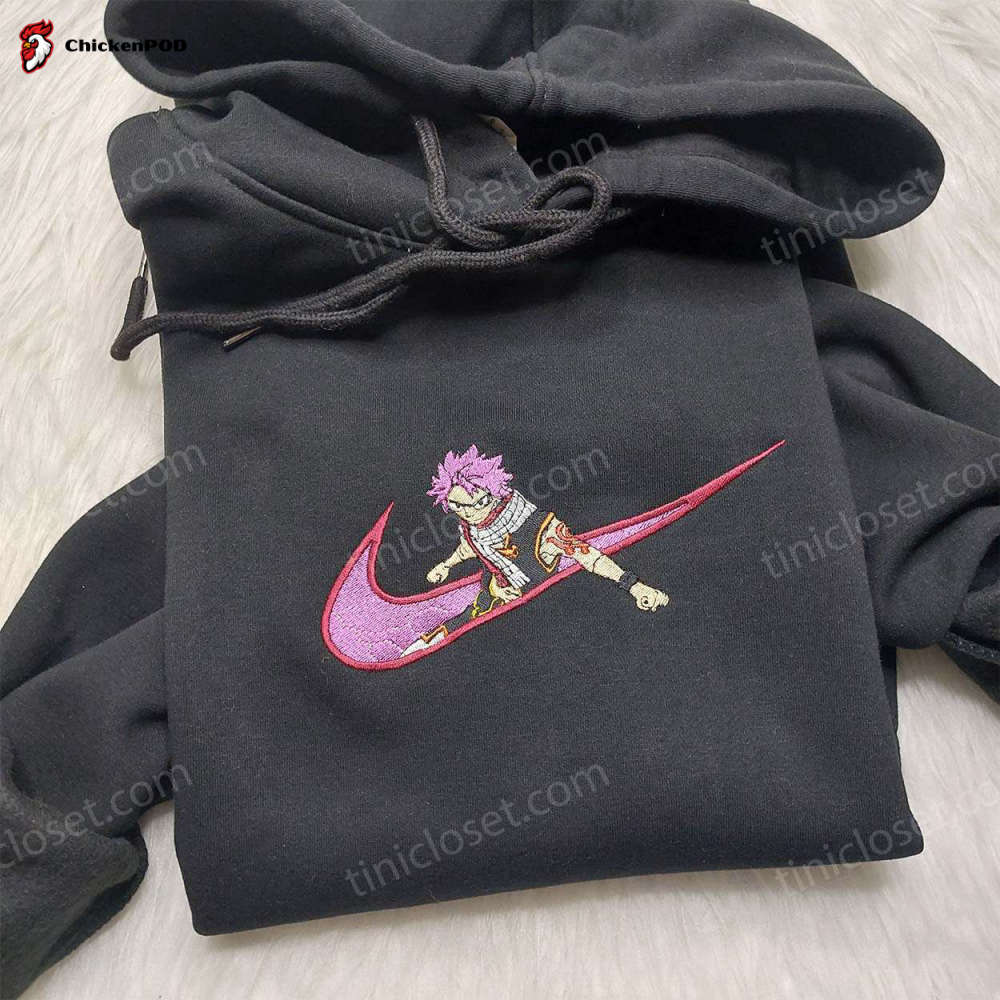 Monkey D Luffy Nike Shirt: One Piece Anime Clothing Anime x Nike Swoosh Sweatshirt