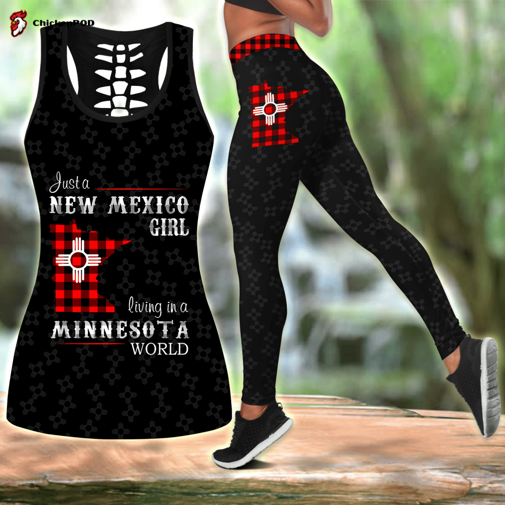 New Mexico Girl Combo Legging + Tank Sport Gifts