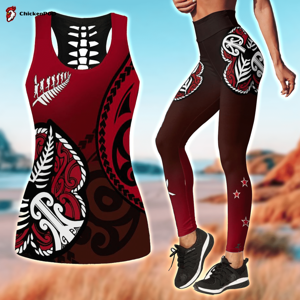 New Zealand Aotearoa Combo Legging + Tank Limited by SUN SU190621