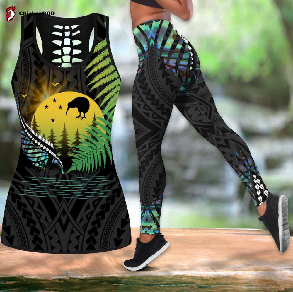 Premium Legging & Tank Top Polynesian Pattern And Australia