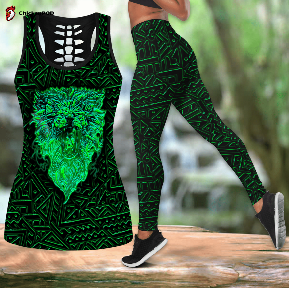 New zealand maori bulldog tank top & leggings outfit For Women Sport Gifts