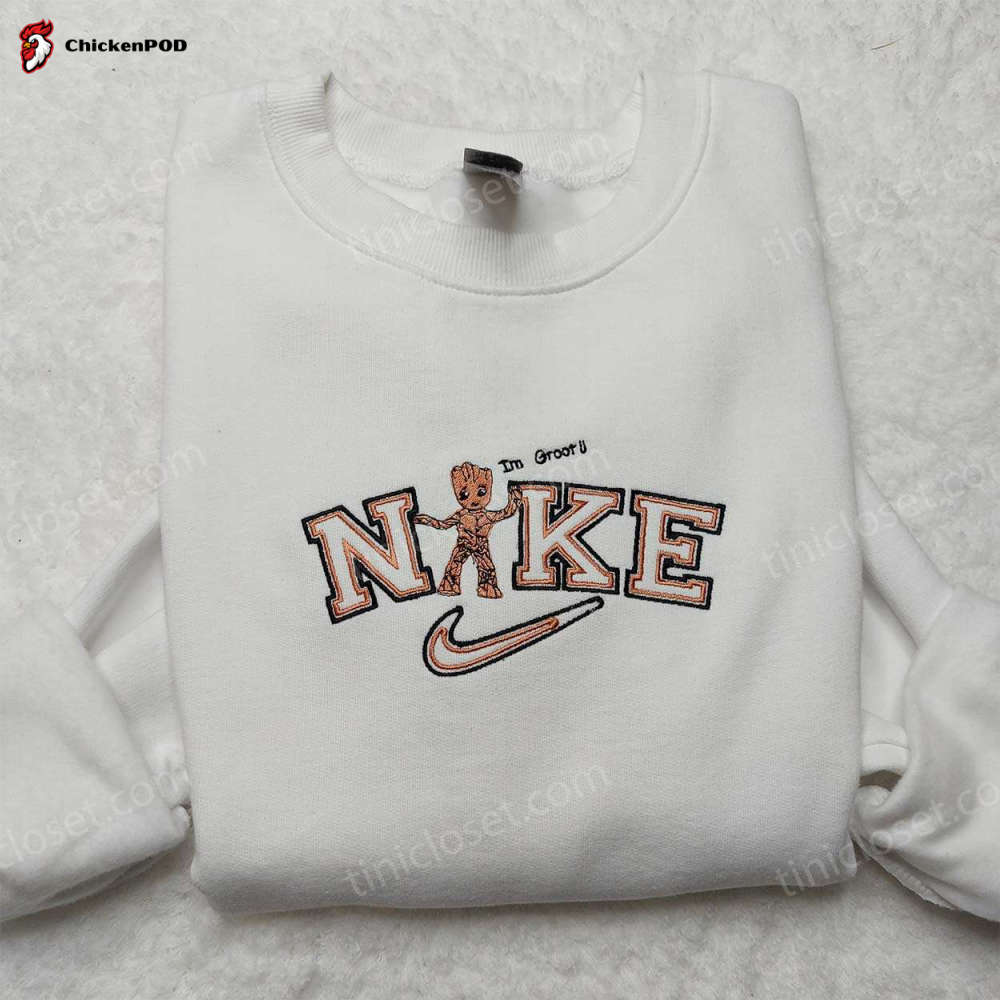 Nike Swoosh Baki Embroidered Sweatshirt – Anime Hoodie & Grappler Shirt