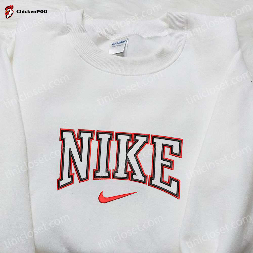 Custom Nike Embroidered Hoodie & Shirt: Personalize Your Style with Nike Inspired T-shirt