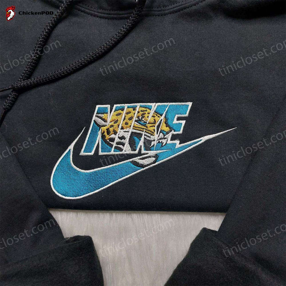 Nike x Jacksonville Jaguars Embroidered Shirt – NFL Fan Apparel for Sports Enthusiasts