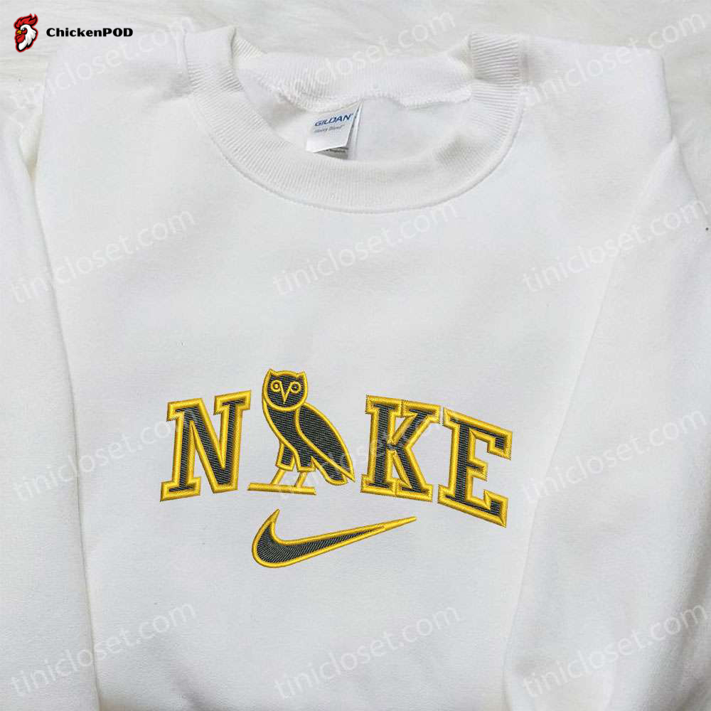 Exclusive Swoosh x Nike Embroidered Shirt & Hoodie Collection: Custom T-shirt Designs