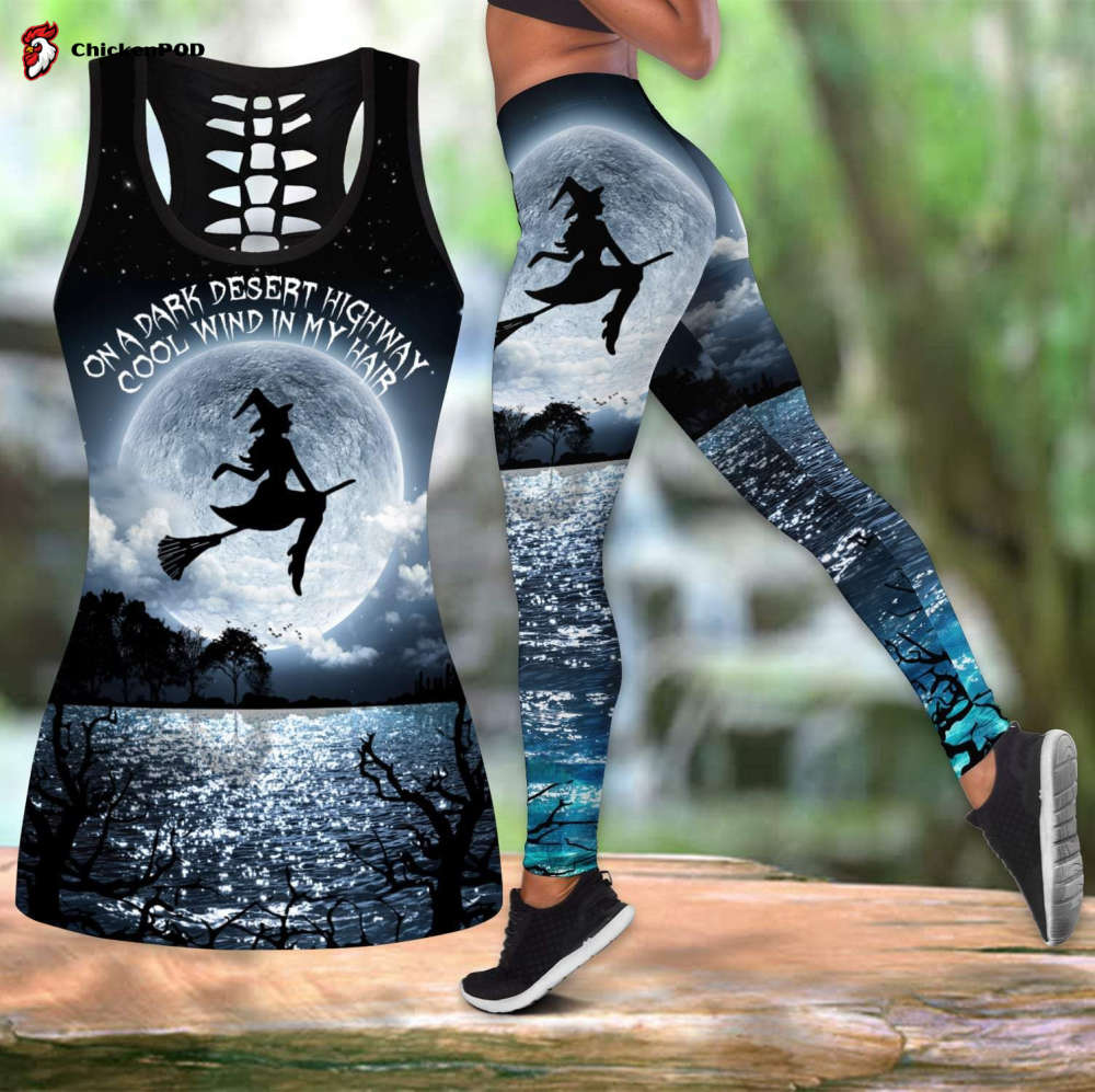 On A Dark Desert Highway Halloween Combo Tank + Legging Sport Gifts