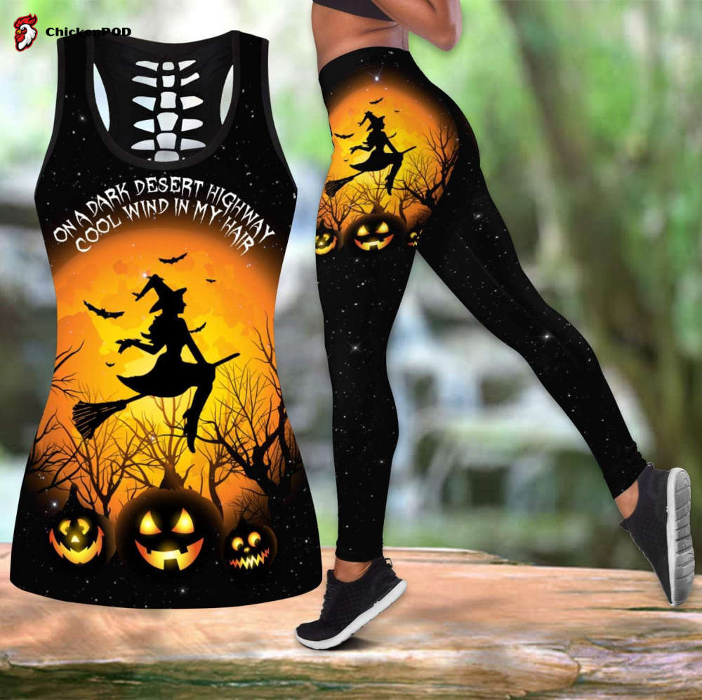 On A Dark Desert Highway Halloween Combo Tank + Legging Sport Gifts