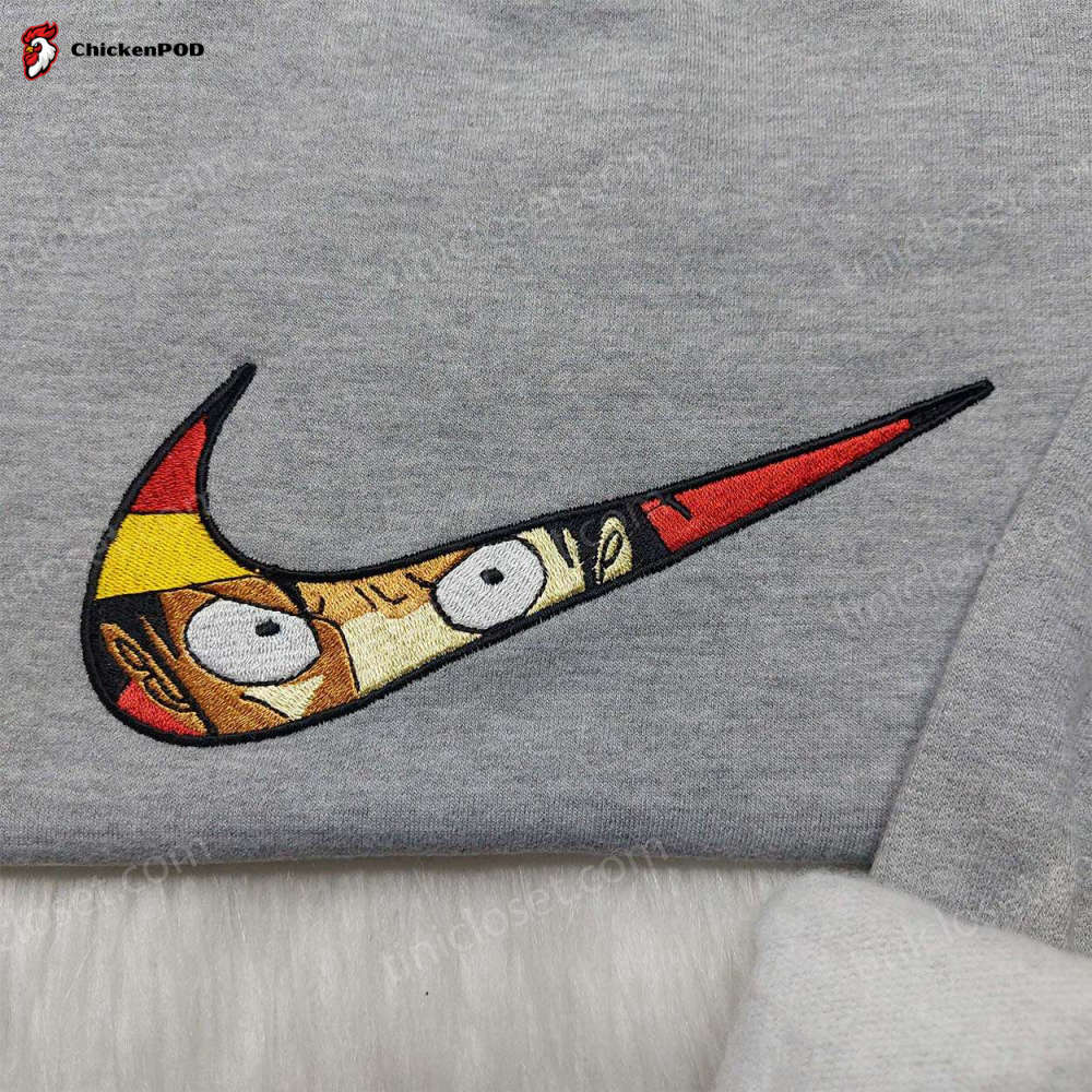 Custom Nike Embroidered Shirt Hoodie & Sweatshirt: Vintage Butterfly Design for a Unique Style