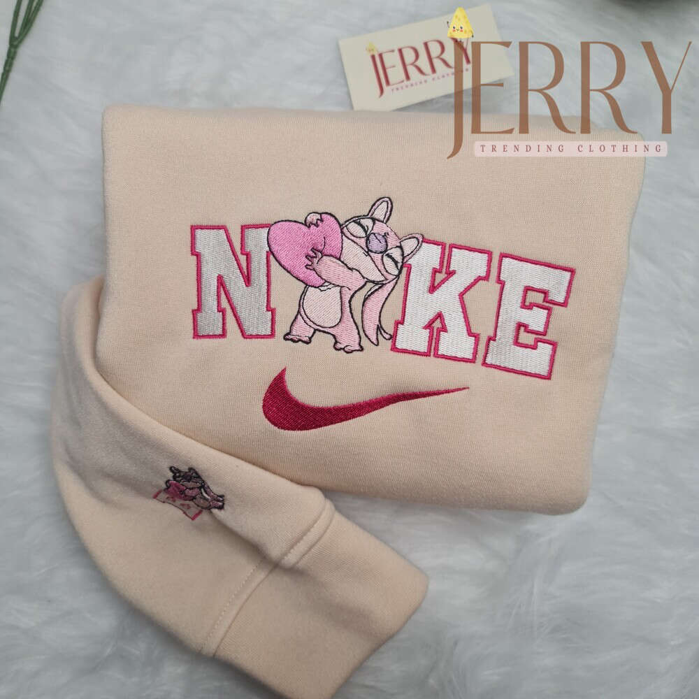 Affordable Personalized Minnie Mouse Disney Nike Sweatshirt – Perfect Halloween Gift for Couples