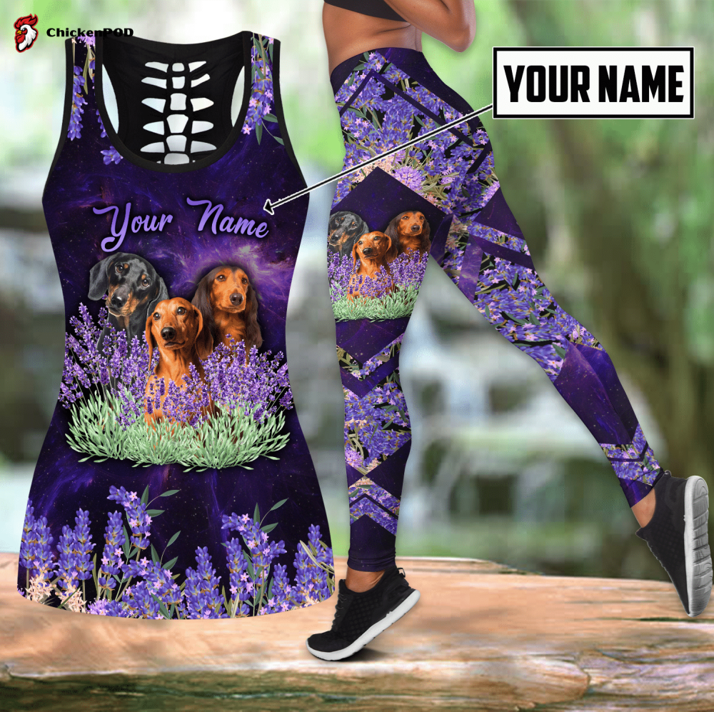 Personalized Dog Combo Legging + Tank Top