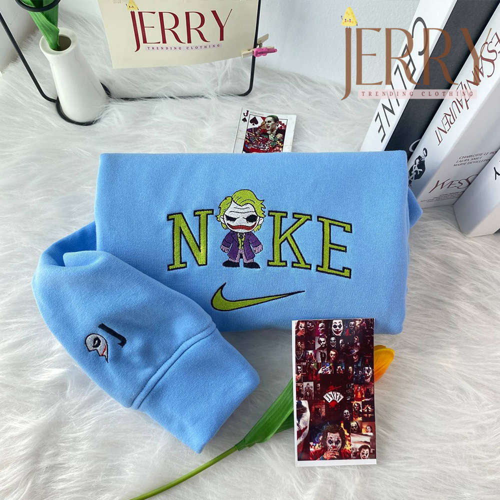 Affordable Barbie Nike Embroidered Sweatshirt: Ideal Christmas Couple Gift