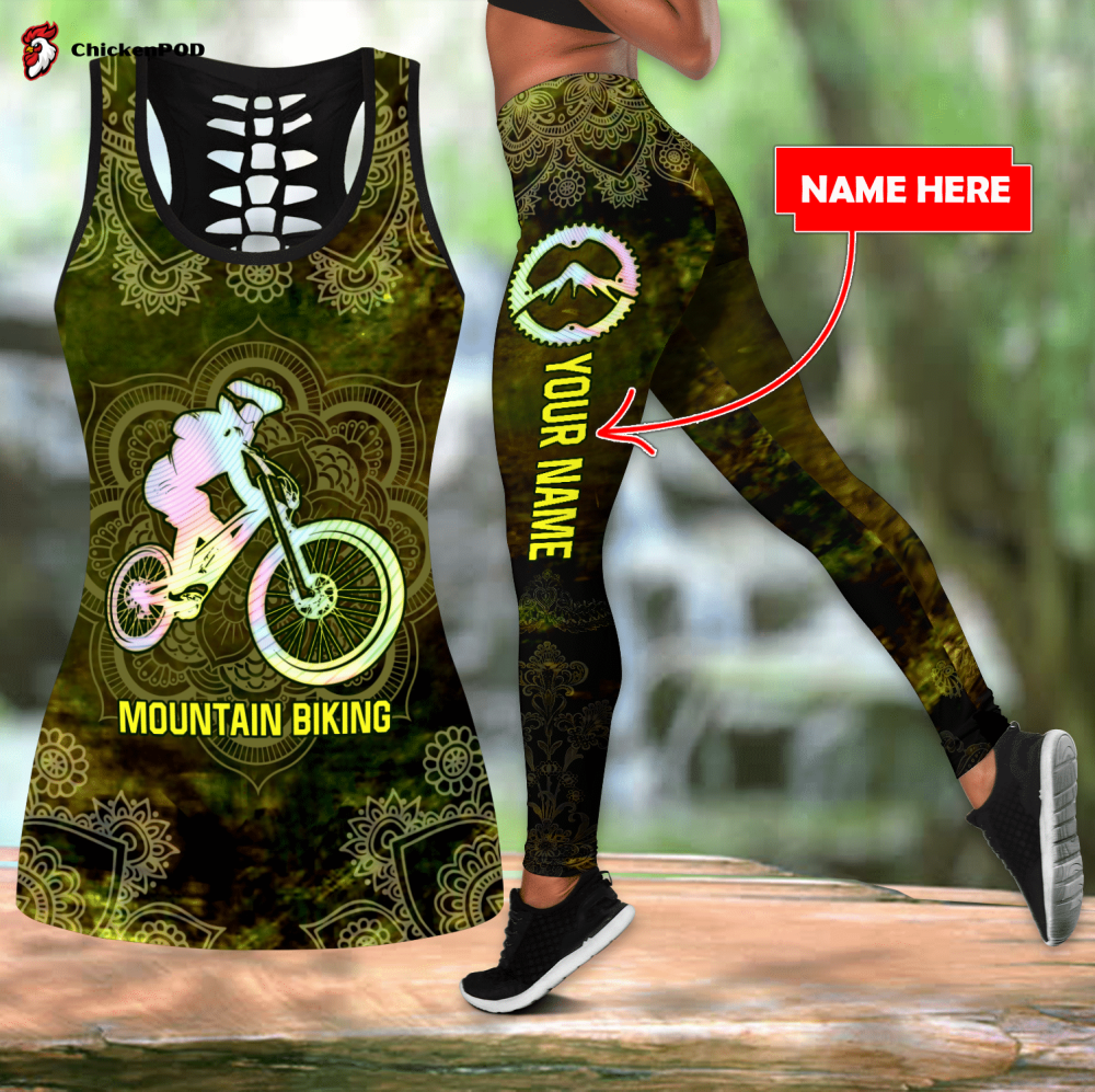 Personalized Mountain Biking Combo Legging Tanktop