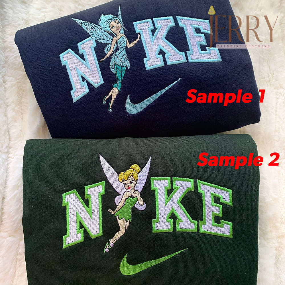 Custom Maleficent Angel Nike Sweatshirt: Ideal Halloween Couple Gift