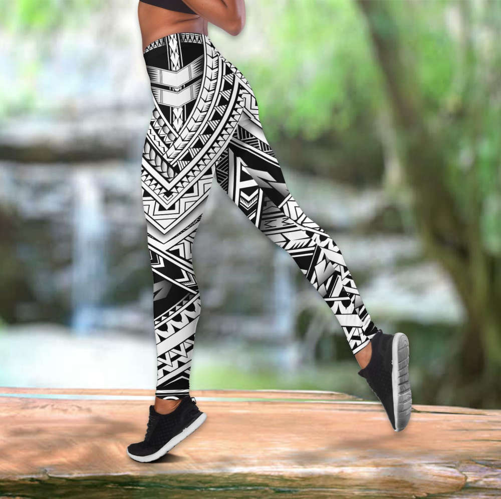 Polynesian Tattoo And Hawaii Legging & Tank top ML