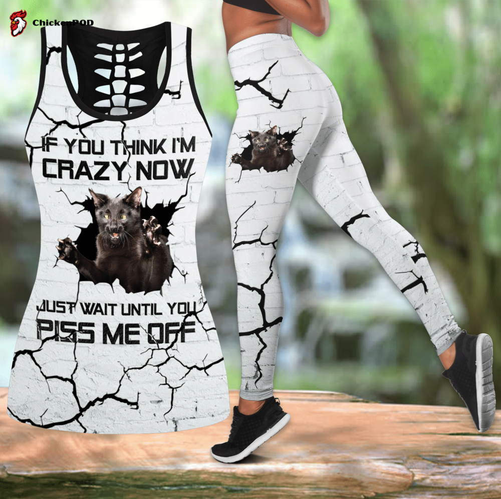 Premium Legging & Tank Top Funny Cat