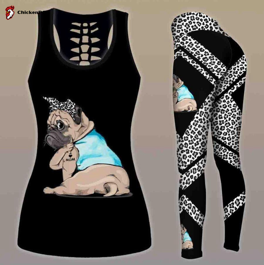 Pug Dog Combo Tank + Legging TA033006