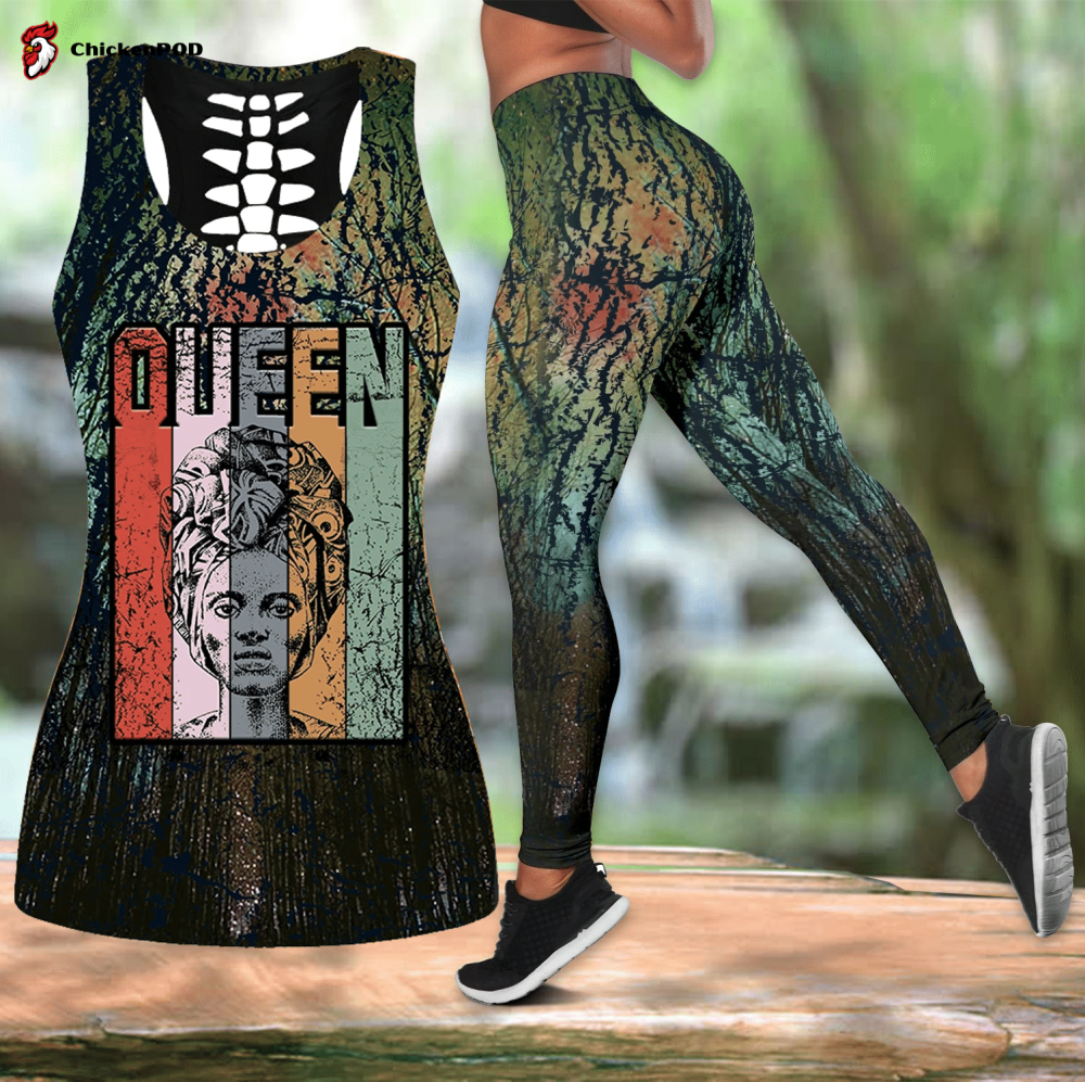 Skull Country Girl tanktop & legging camo hunting outfit For Women Sport Gifts