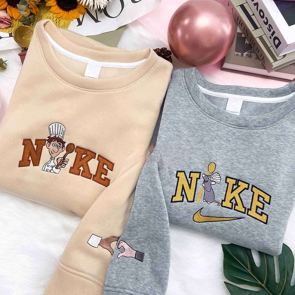 Bambi Disney Nike Embroidered Sweatshirt: Magical Style with Iconic Characters