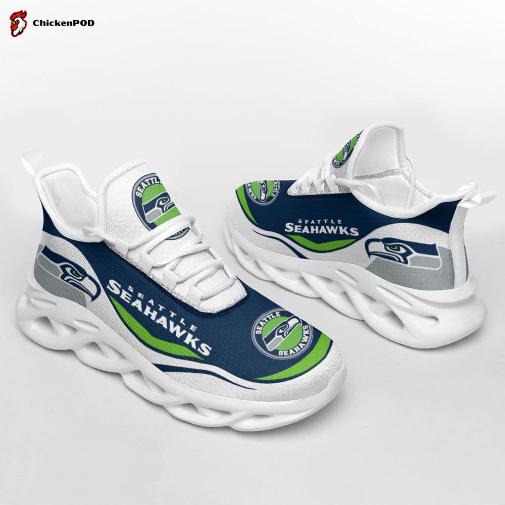 Seattle Seahawks White 1 Max Soul G95