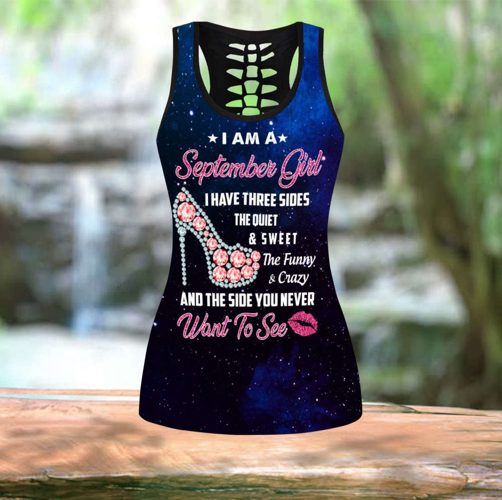 September Girl-I Have 3 Sides Combo Tank Top + Legging S