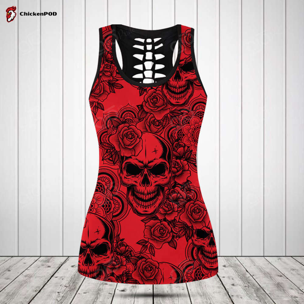 Sport Gift – Labrador Red Tattoos Hollow Tank Top Or Legging