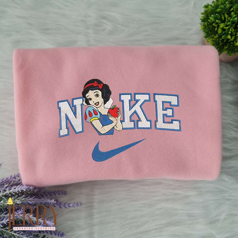 Disney Nike Embroidered Sweatshirts: Snow White & Princess Collection