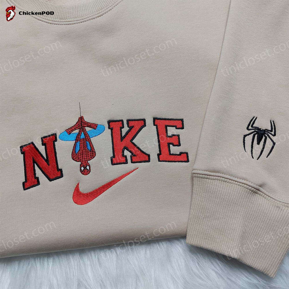 Angel Stitch Nike Embroidered Sweatshirt & Lilo & Stitch Hoodie: Custom Nike Logo Shirt