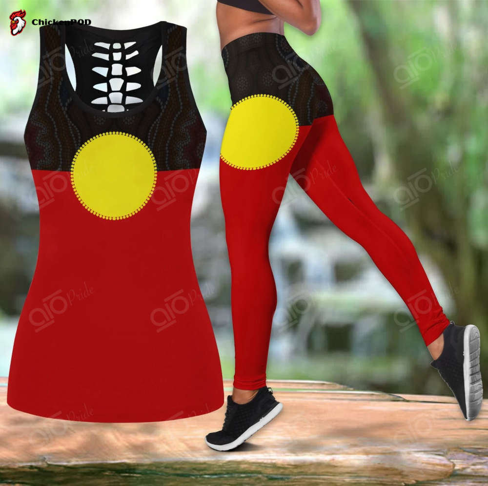 Sport Gift – Aboriginal Australians Hollow Tank Top or Legging