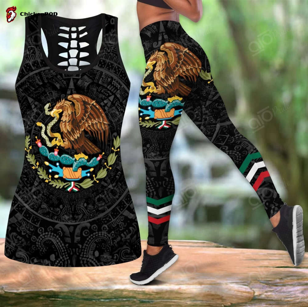 Sport Gift – Aztec Mexico Hollow Tank Top or Legging