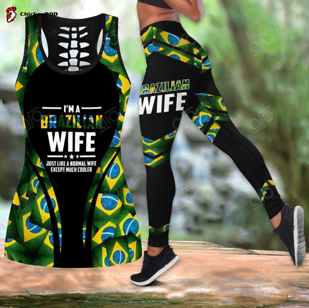 Sport Gift – Brazil Wife Hollow Tank Top Or Legging