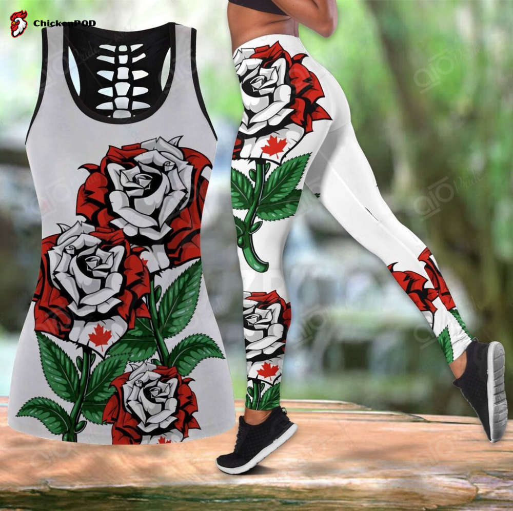 Sport Gift – September Girl – Roses Woman Tank Top Or Legging