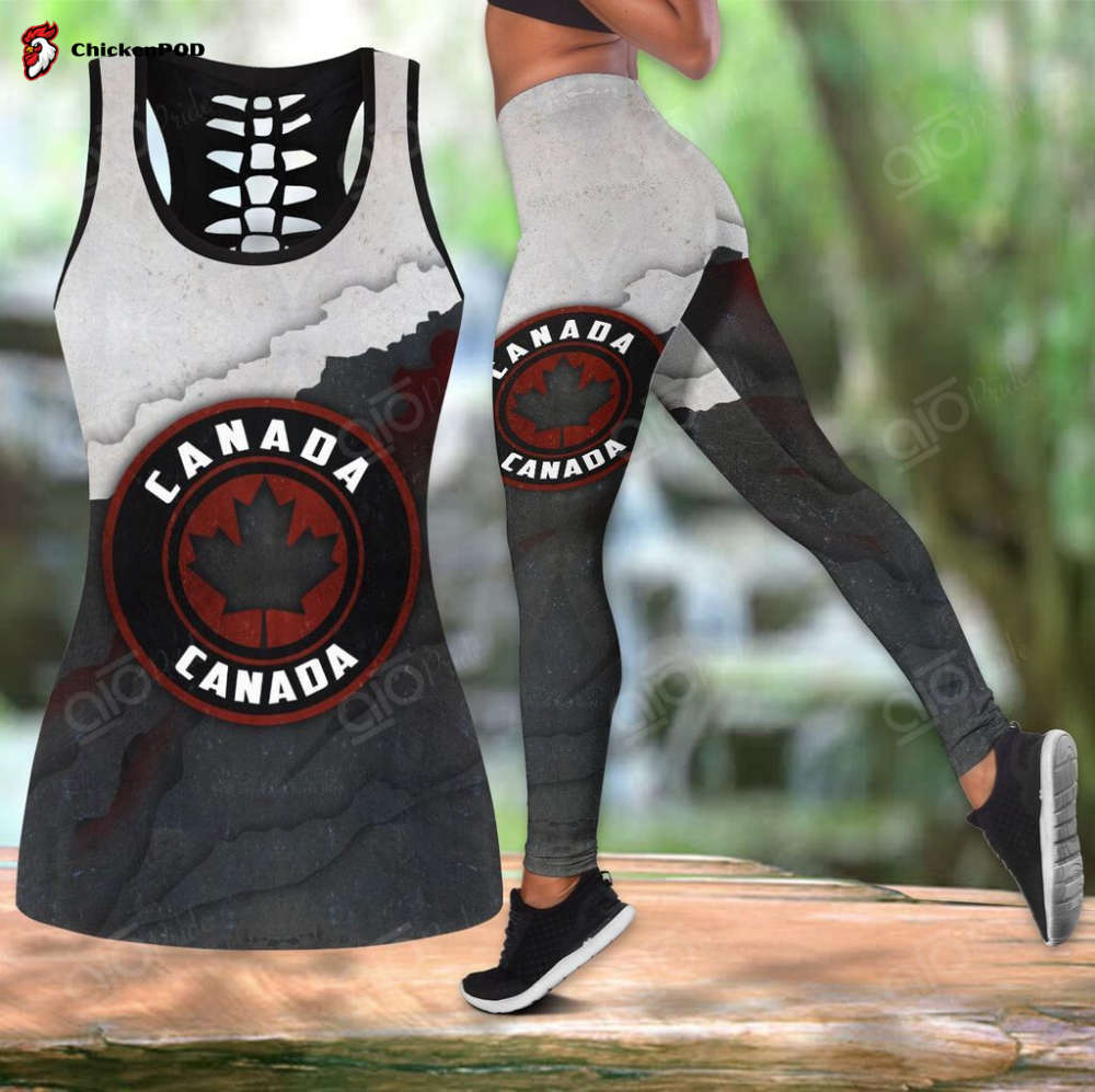 Sport Gift – Canada Hollow Tank Top or Legging