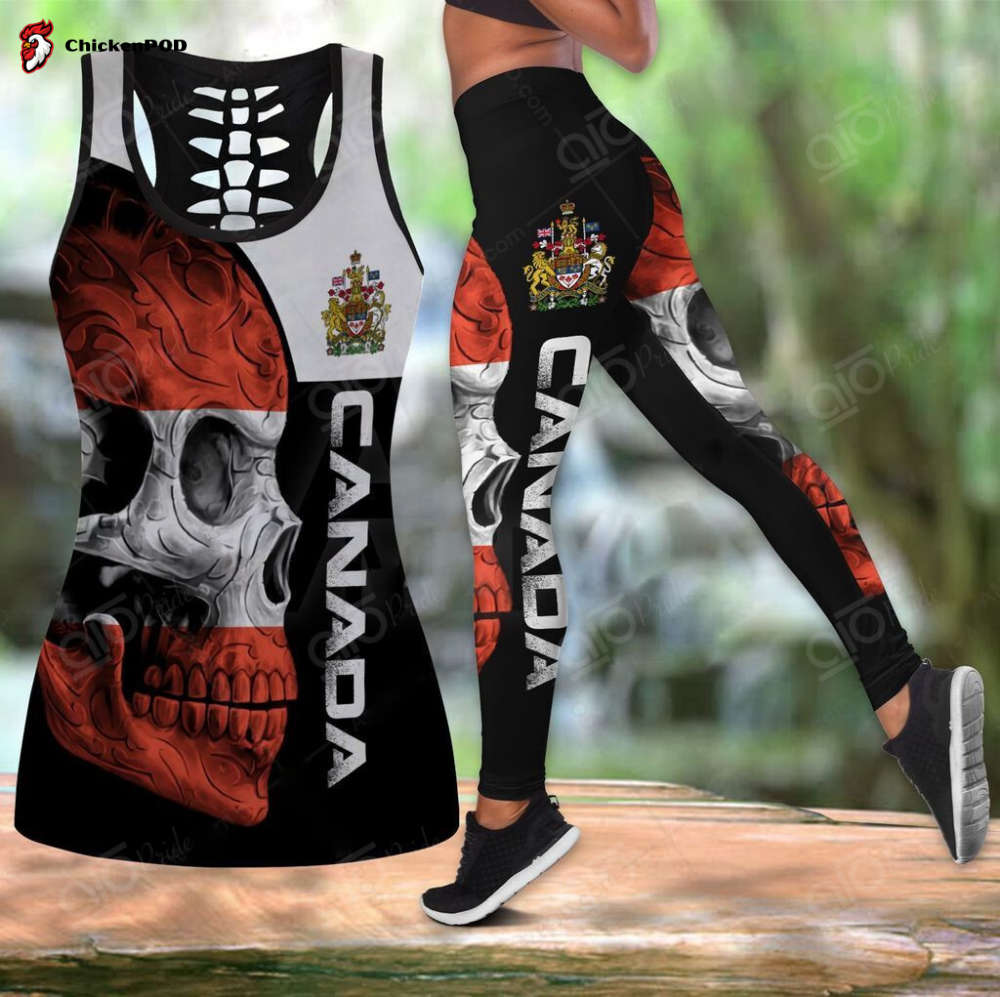 Sport Gift – Philippines Skull Hollow Tank Top or Legging