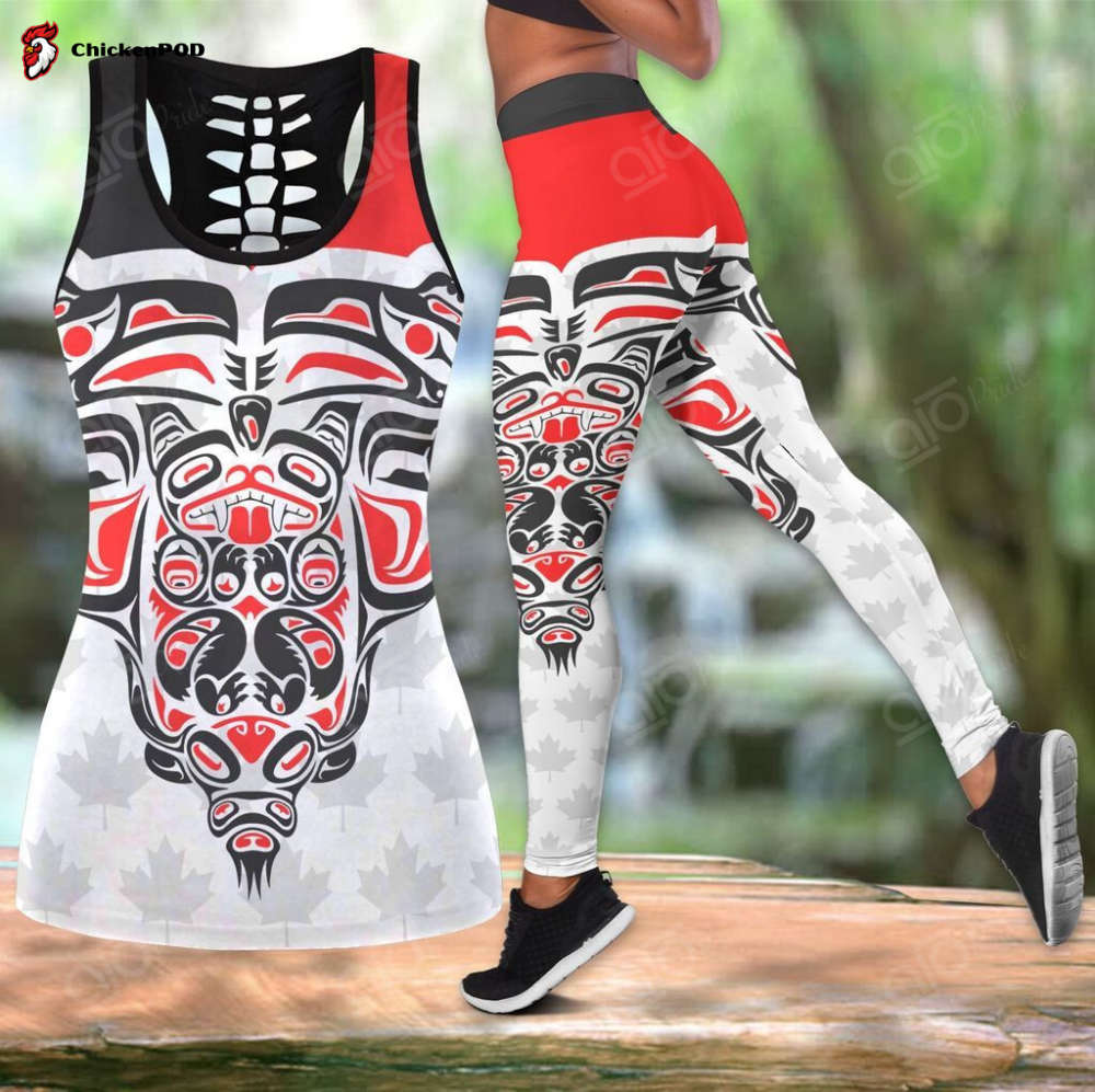 Sport Gift – Haiti Skull 3D Hollow Tank Top or Legging