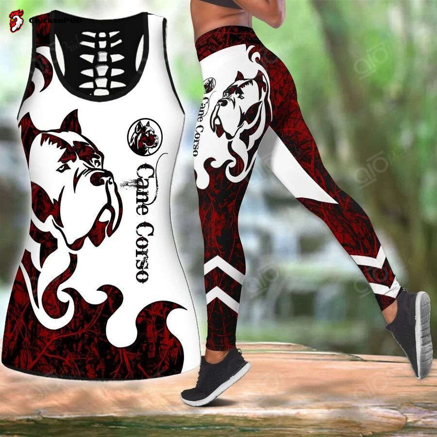 Sport Gift Native American 3D Hollow Tank Top Or High Waist Leggings