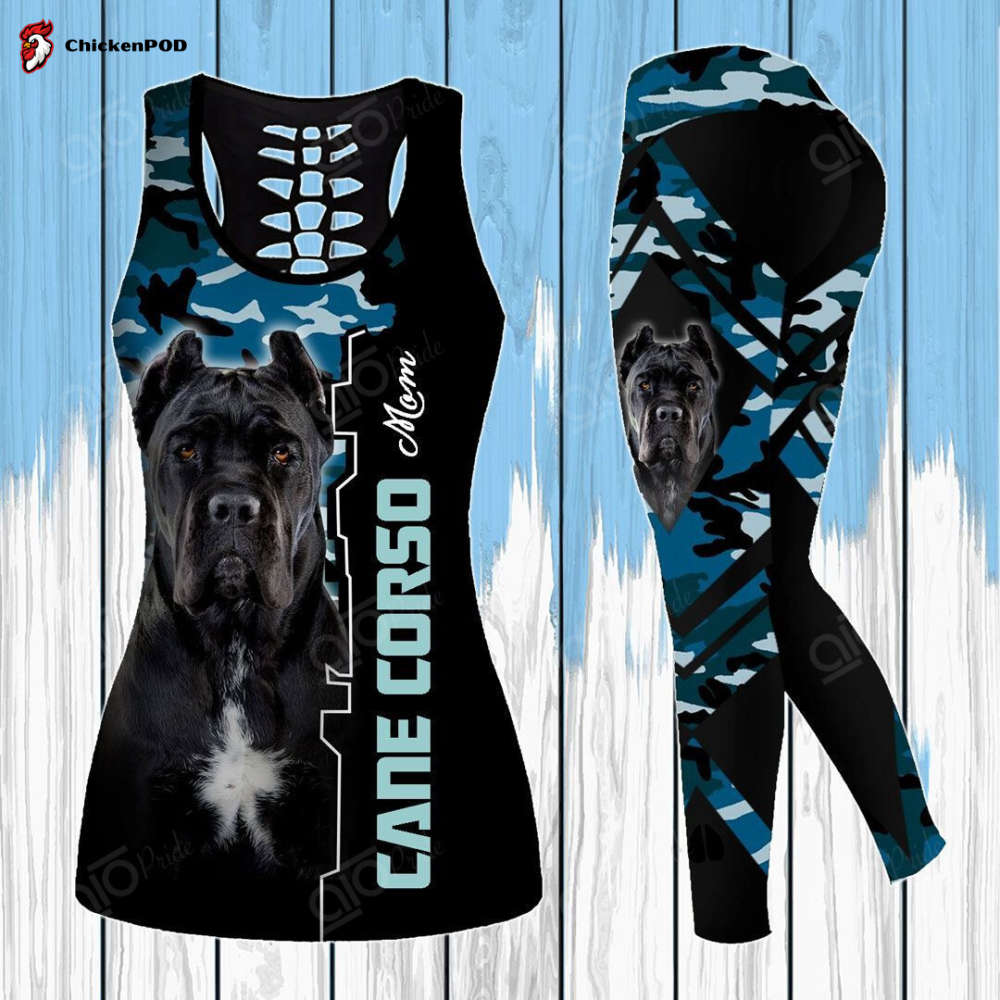 Sport Gift – CANE CORSO MOM Hollow Tank Top or Legging