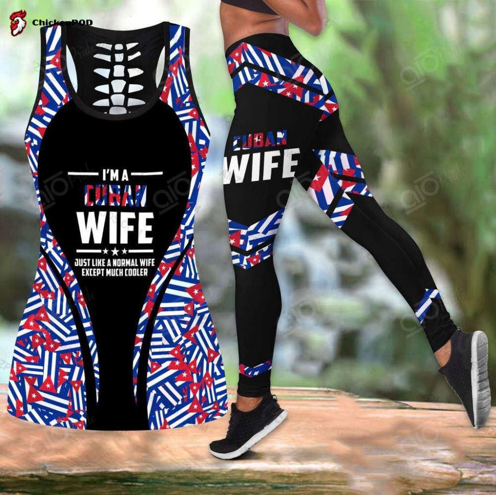 Sport Gift – Cuba Wife Hollow Tank Top Or Legging