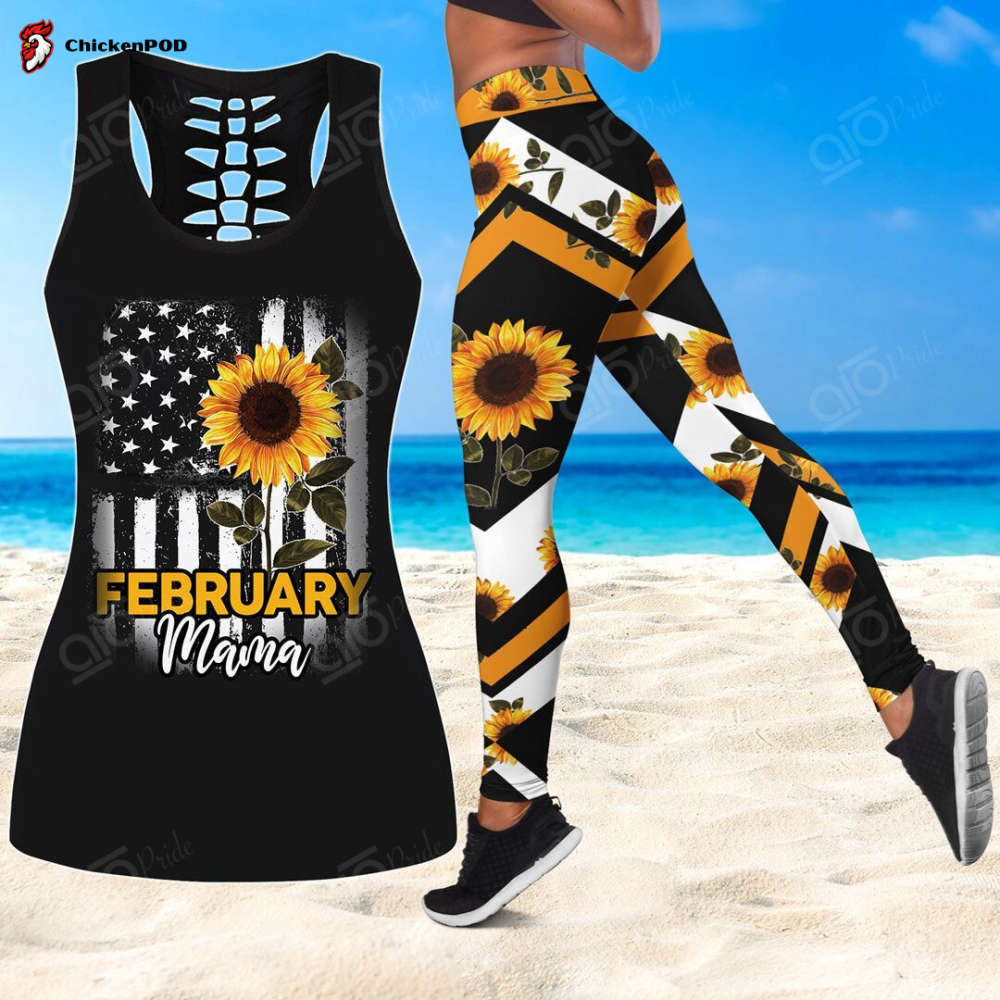 Sport Gift – Fibromyalgia Angel Survivor Hollow Tank Top or Legging