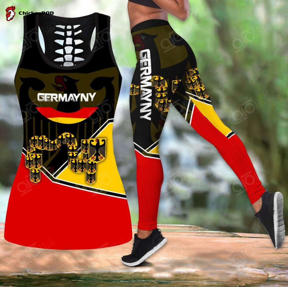 Sport Gift – Germany Special Hollow Tank Top or Legging